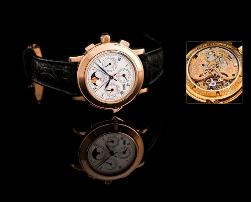 IWC Destriero Scafusia Red Gold / German IW1868-01 (1868-01, IW186801)